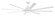 Rush 72'' 8-Blade Indoor/Outdoor (Wet) Ceiling Fan in White w/ White Blades (20|RSH72W8)