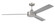 Inspo 62'' 3-Blade Indoor Ceiling Fan in Brushed Polished Nickel w/ Brushed Nickel Blades; Not Li (20|INS62BNK3)