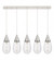 Malone - 5 Light - 38 inch - Polished Nickel - Linear Pendant (3442|125-450-1P-PN-G450-6CL)