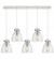 Newton Bell - 5 Light - 40 inch - Polished Nickel - Linear Pendant (3442|125-410-1PS-PN-G412-8SDY)