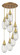 Malone - 9 Light - 20 inch - Brushed Brass - Multi Pendant (3442|119-450-1P-BB-G450-6SCL)