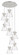 Newton Cone - 9 Light - 22 inch - Polished Nickel - Multi Pendant (3442|119-410-1PS-PN-G411-8CL)