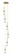 Milan - 6 Light - 15 inch - Brushed Brass - Multi Pendant (3442|116-452-1P-BB-G452-4CL)