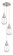 Malone - 3 Light - 14 inch - Brushed Satin Nickel - Multi Pendant (3442|113-450-1P-SN-G450-6CL)