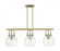 Newton Sphere - 3 Light - 42 inch - Brushed Brass - Island Light (3442|411-3I-BB-G410-10CL)
