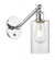 Clymer - 1 Light - 4 inch - Polished Chrome - Adjustable Sconce (3442|317-1W-PC-G804)