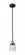 Bell - 1 Light - 5 inch - Black Antique Brass - Stem hung - Mini Pendant (3442|616-1SH-BAB-G54)