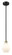 Cindyrella - 1 Light - 6 inch - Black Antique Brass - Stem hung - Mini Pendant (3442|616-1S-BAB-G651-6)