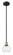 Athens - 1 Light - 6 inch - Black Antique Brass - Stem hung - Mini Pendant (3442|616-1S-BAB-G124-6)