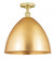 Bristol - 1 Light - 16 inch - Satin Gold - Semi-Flush Mount (3442|616-1F-SG-MBD-16-SG)