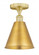 Berkshire - 1 Light - 8 inch - Satin Gold - Semi-Flush Mount (3442|616-1F-SG-MBC-8-SG)