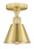 Smithfield - 1 Light - 7 inch - Satin Gold - Semi-Flush Mount (3442|616-1F-SG-M8-SG)