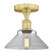 Orwell - 1 Light - 8 inch - Satin Gold - Semi-Flush Mount (3442|616-1F-SG-G132)