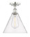 Berkshire - 1 Light - 12 inch - Polished Nickel - Semi-Flush Mount (3442|616-1F-PN-GBC-122)