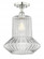 Springwater - 1 Light - 12 inch - Polished Nickel - Semi-Flush Mount (3442|616-1F-PN-G212)