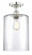 Cobbleskill - 1 Light - 9 inch - Polished Nickel - Semi-Flush Mount (3442|616-1F-PN-G112-L)