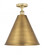 Berkshire - 1 Light - 16 inch - Brushed Brass - Semi-Flush Mount (3442|616-1F-BB-MBC-16-BB)