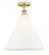 Berkshire - 1 Light - 16 inch - Brushed Brass - Semi-Flush Mount (3442|616-1F-BB-GBC-161)