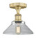 Orwell - 1 Light - 8 inch - Brushed Brass - Semi-Flush Mount (3442|616-1F-BB-G132)
