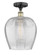 Norfolk - 1 Light - 12 inch - Black Antique Brass - Semi-Flush Mount (3442|616-1F-BAB-G462-12)