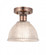 Arietta - 1 Light - 8 inch - Antique Copper - Semi-Flush Mount (3442|616-1F-AC-G422)