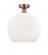 Athens - 1 Light - 14 inch - Antique Copper - Semi-Flush Mount (3442|616-1F-AC-G121-14)
