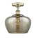Fenton - 1 Light - 11 inch - Antique Brass - Semi-Flush Mount (3442|616-1F-AB-G96-L)