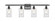 Clymer - 4 Light - 34 inch - Oil Rubbed Bronze - Bath Vanity Light (3442|516-4W-OB-G804)