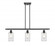 Clymer - 3 Light - 36 inch - Matte Black - Stem hung - Island Light (3442|516-3I-BK-G804)