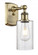 Clymer - 1 Light - 4 inch - Antique Brass - Sconce (3442|516-1W-AB-G804)