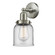 Bell - 1 Light - 5 inch - Brushed Satin Nickel - Bath Vanity Light (3442|900H-1W-SN-G52)
