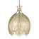 Golden Lighting Cay 3-light Pendant in Vintage Fired Gold (36|6930-3P VFG)