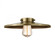 Railroad Light 12 inch Antique Brass Metal Shade (3442|MFR-12-AB)
