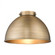 Derby Light 10 inch Brushed Brass Metal Shade (3442|MFD-10-BB)