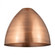 Metal Bristol Light 16 inch Antique Copper Metal Shade (3442|MBD-16-AC)