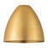 Metal Bristol Light 12 inch Satin Gold Metal Shade (3442|MBD-12-SG)