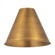 Berkshire Light 12 inch Brushed Brass Metal Shade (3442|MBC-12-BB)