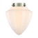Bullet - 7 inch - Cased Matte White Glass (3442|G661-7)