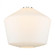 Cindyrella Light 12 inch Cased Matte White Glass (3442|G651-12)