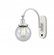 Beacon - 1 Light - 6 inch - White Polished Chrome - Adjustable Swing Arm (3442|918-1W-WPC-G204-6)