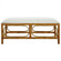 Uttermost Laguna White Fabric Rattan Bench (85|23755)
