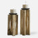 Uttermost Ilva Wood Candleholders Set/2 (85|18074)