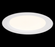 6'' Inch Slim Round Regressed Downlight in White (4304|45377-013)