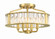 Libby Langdon Farris 16.5'' Aged Brass Semi Flush Mount (205|FAR-6000-AG)
