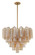 Addis 12 Light Aged Brass Chandelier (205|ADD-312-AG-AM)