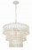 Tiana 3 Light Matte White Chandelier (205|TIA-7103-MT)