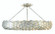 Broche 8 Light Antique Silver Semi Flush Mount (205|538-SA_CEILING)