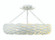 Broche 24'' Matte White Semi Flush Mount (205|536-MT_CEILING)