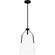 Faye 1-Light Matte Black Pendant Light (26|QPP6192MBK)