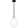 Driscoll 1-Light Matte Black Pendant Light (26|QPP6186MBK)